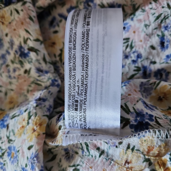 NWT Mongo button front printed floral blouse - Picture 11 of 11